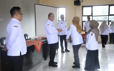 Jelang Purna Tugas, Sekda Indarto Silaturahmi ke Kantor Baperlitbang dan Dinsos PPA