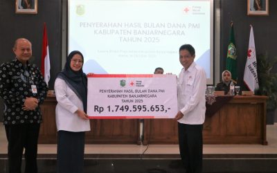 Bulan Dana PMI Kabupaten Banjarnegara Tembus 1,7 Miliar Rupiah, Lampaui Target