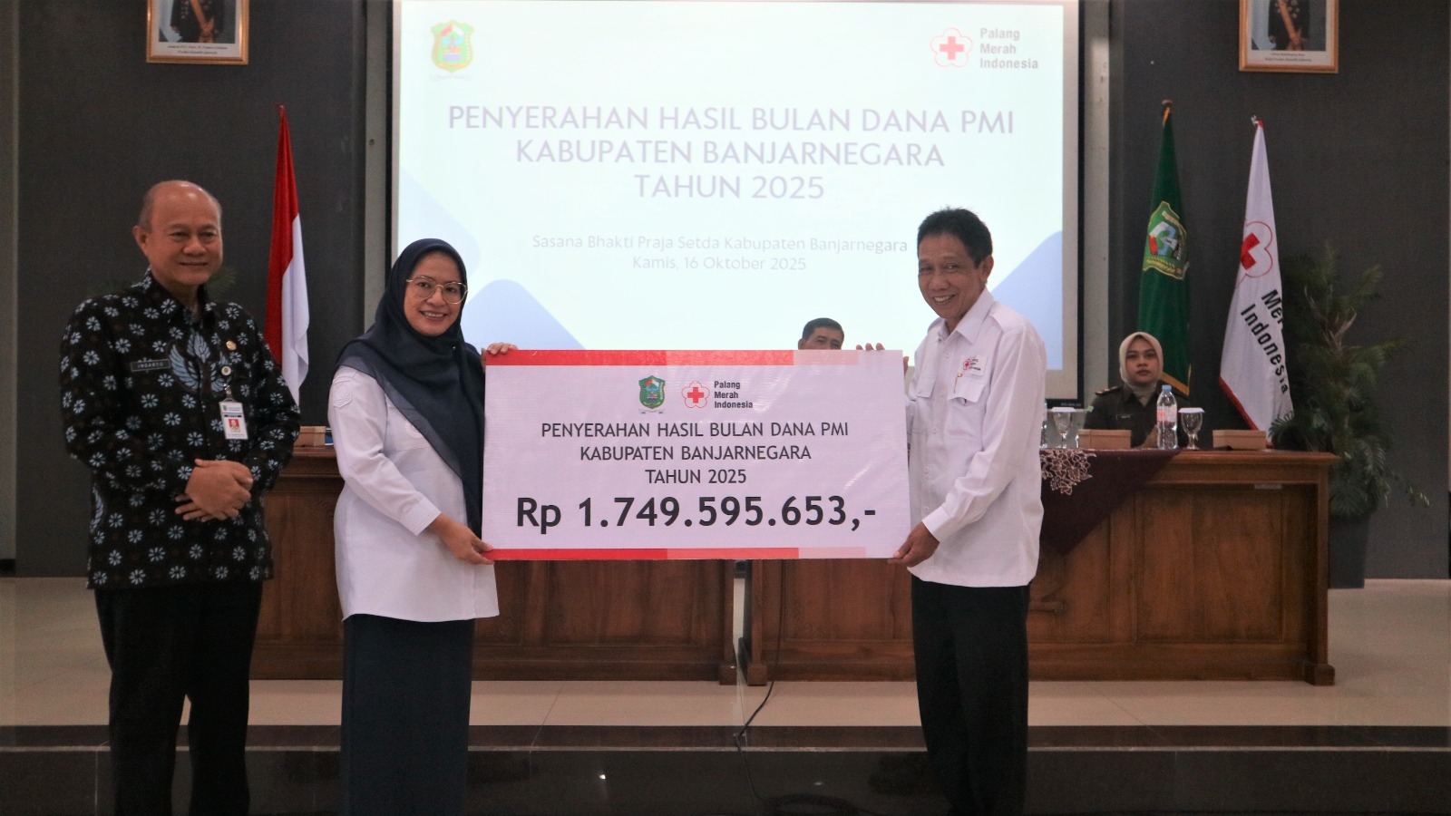 Featured image for Bulan Dana PMI Kabupaten Banjarnegara Tembus 1,7 Miliar Rupiah, Lampaui Target