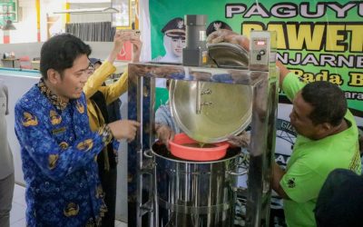 Kearifan Lokal Dipertemukan Teknologi Tepat Guna, Tingkatkan Daya Saing Dawet Ayu Banjarnegara