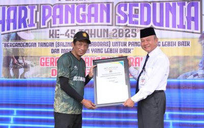 Peringati Hari Pangan Sedunia, Sekda Indarto Ajak Masyarakat Mencintai dan Menkonsumsi Produk Pangan Lokal