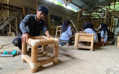 Kerajinan Bambu Asal Banjarnegara Tembus Pasar Eropa