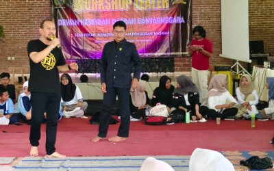 Tingkatkan Kualitas Pelaku Seni, Dewan Kesenian Banjarnegara Gelar Workshop Teater