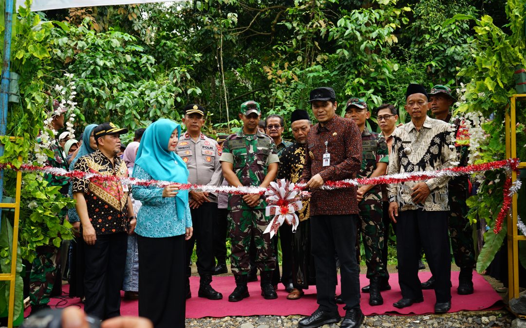 Tuntaskan Target Pembangunan di Desa Sidarata, TMMD Sengkuyung Tahap IV Ditutup