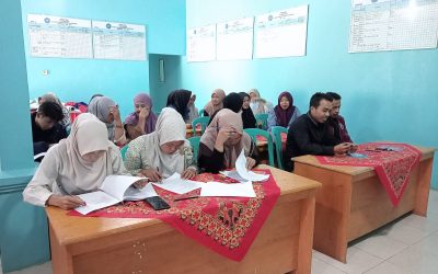 Peserta Pokjar “Cendekia” Desa Mlaya ikuti Ujian Semester Ganjil
