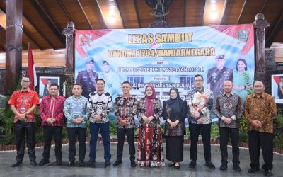 Pisah Sambut Dandim 0704 Banjarnegara, Bupati dr. Amalia Berharap Sinergitas Tetap Terjaga