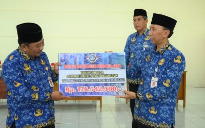 Korpri Banjarnegara Salurkan Bantuan Rp. 176 Juta untuk Korban Longsor Pandanarum.