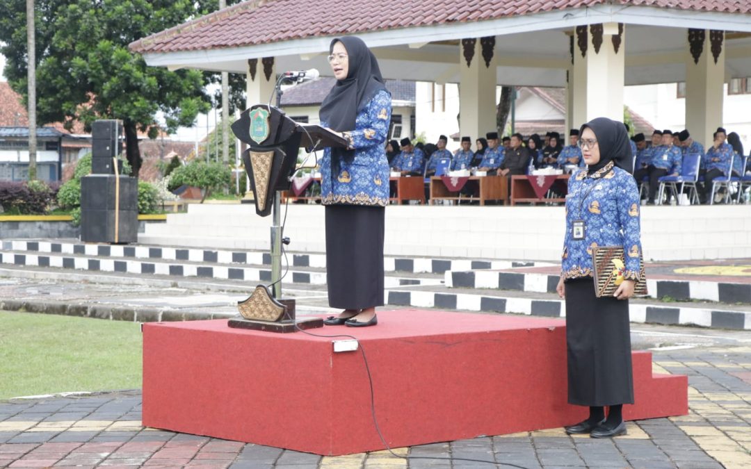 P3K Paruh Waktu Resmi Di Kukuhkan, Bupati Ajak Wujudkan ASN Banjarnegara BERAHKLAK