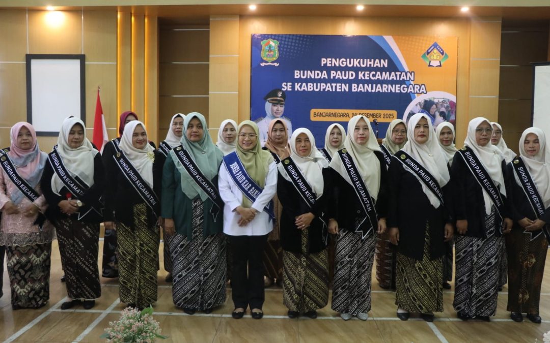 Pengukuhan Ketua Bunda PAUD Kecamatan, Bupati Amalia Tekankan Kualitas Layanan yang Merata Dan Bermutu