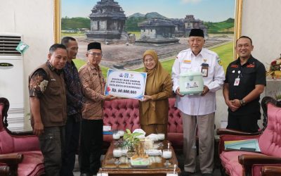 Pemkab Sleman Serahkan Bantuan Tunai Rp 60 Juta untuk Korban Bencana Situkung