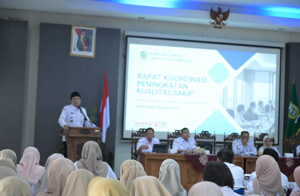 Kejar Target Nilai A, Pemkab Banjarnegara Perbaharui Pendekatan SAKIP. Wabup Wahid: “Hindari Agar Input SAKIP Hanya Menyalin dari Tahun Sebelumnya”