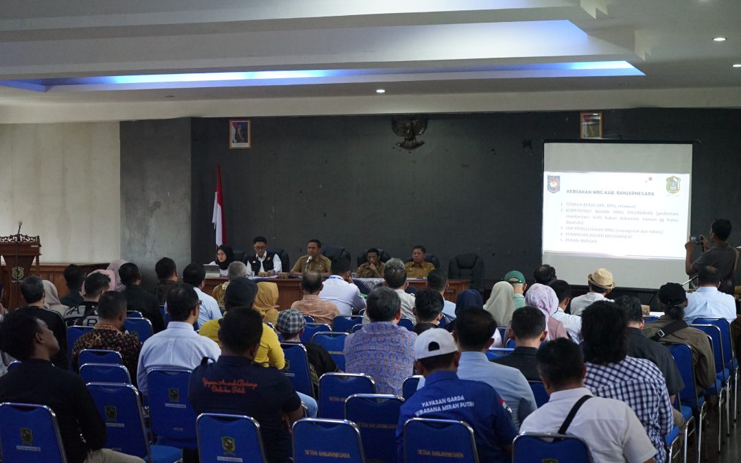 Dorong Tumbuhnya Ekonomi Rakyat, Banjarnegara Wajibkan Bahan Lokal untuk Menu MBG