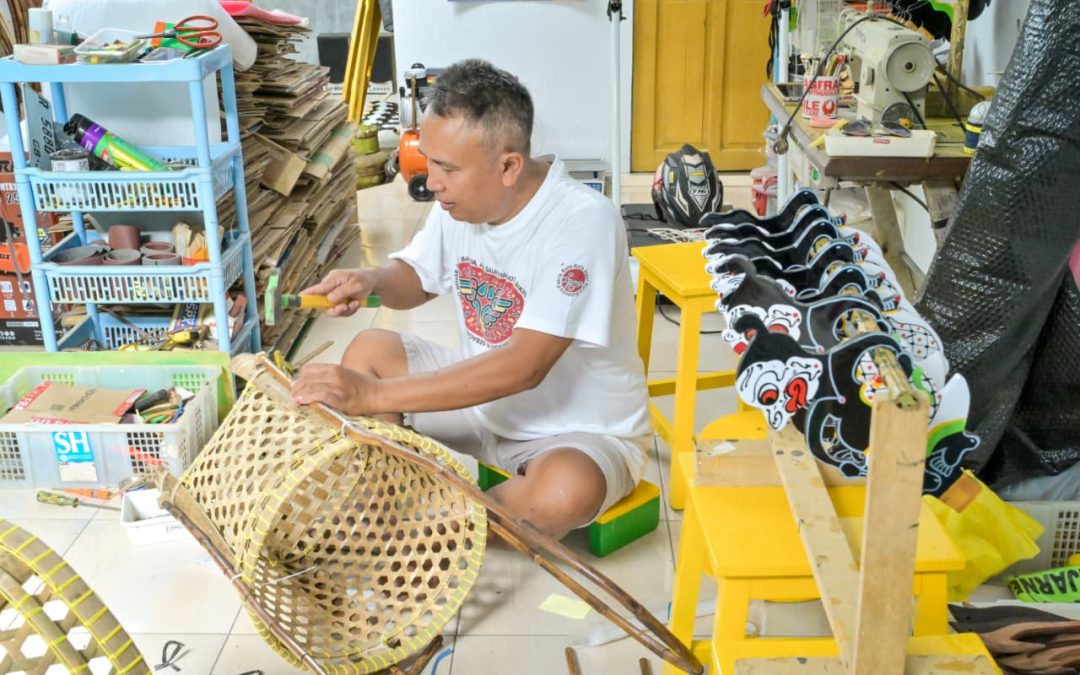 Mukodas, Pengelola Rumah Peralatan Dawet Ayu di Argasoka, Produknya Dikirim Hingga Papua
