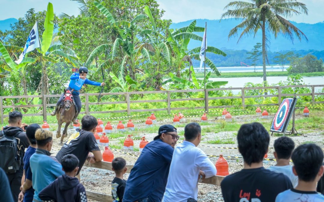 Sambut Ramadan, Pemanah Berkuda Banjarnegara Latihan Bersama di Seakong