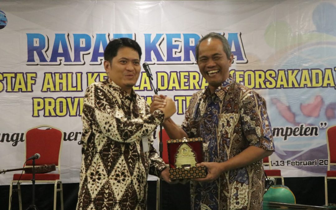 Wabup Wakhid Jumali Kukuhkan Pengurus Forsakada Provinsi Jawa Tengah Masa Bhakti 2026-2028
