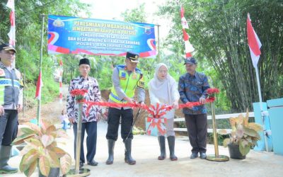 Jembatan Merah Putih Presisi Diresmikan, Hubungkan Desa Serang dan Winong
